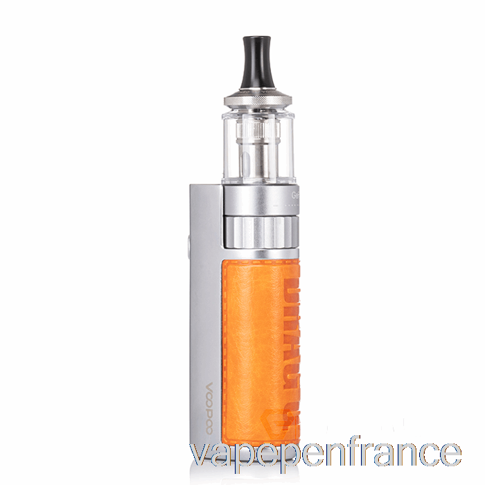 Stylo Vape Orange Vitalité Du Système Voopoo Drag Q Pod
